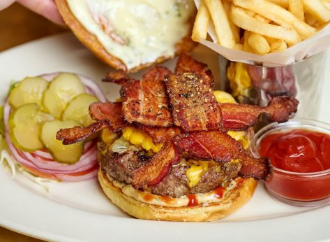 The #1 Burger To Order at Every Major Dine-In Chain