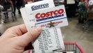 costco receipt and card