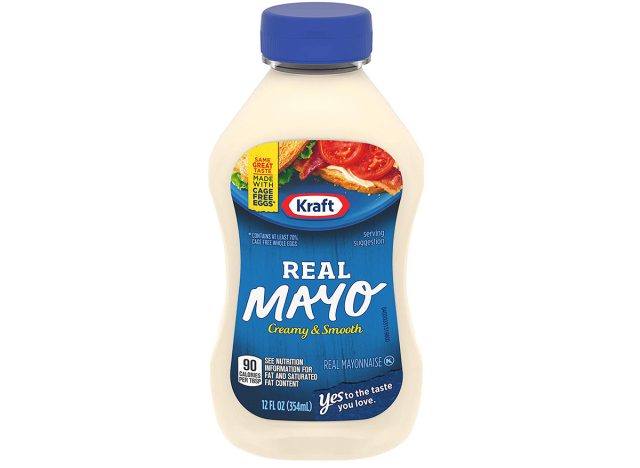 kraft real mayonnaise in packaging