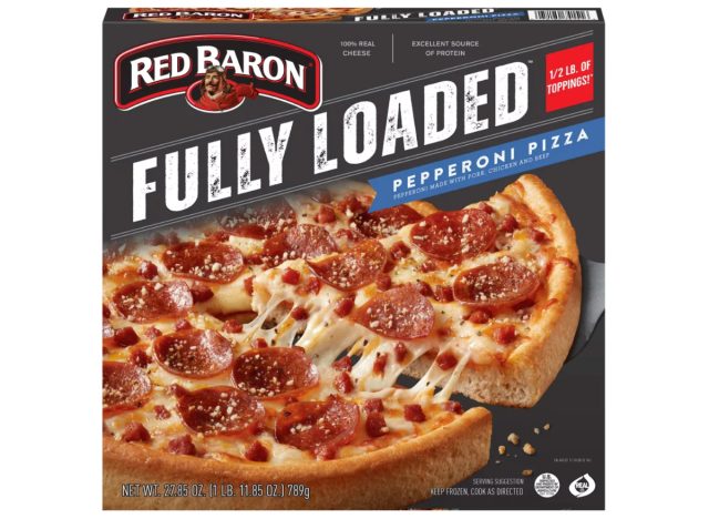 Red Baron fully loaded pepperoni pizza
